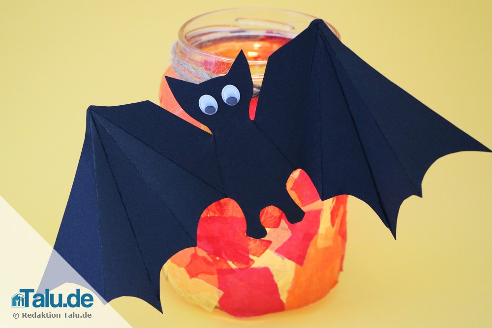 Fledermaus basteln