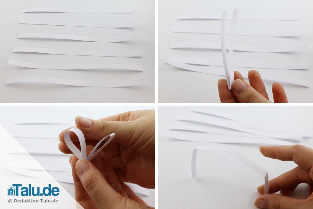 Quilling Blüte