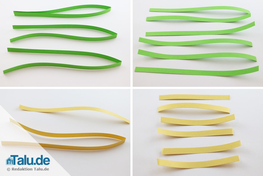 Quilling Blüte