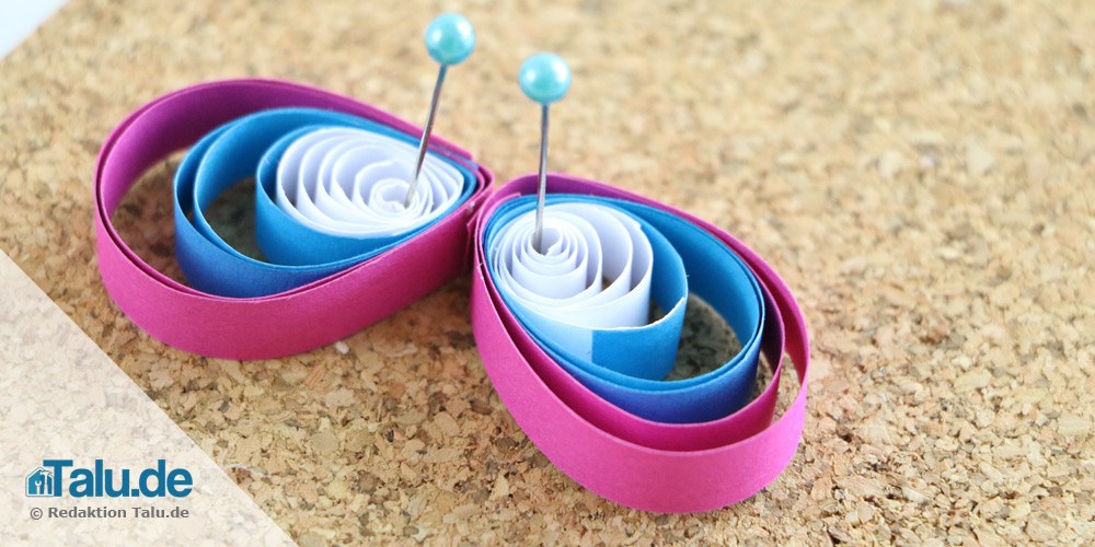 Quilling-Schmetterling