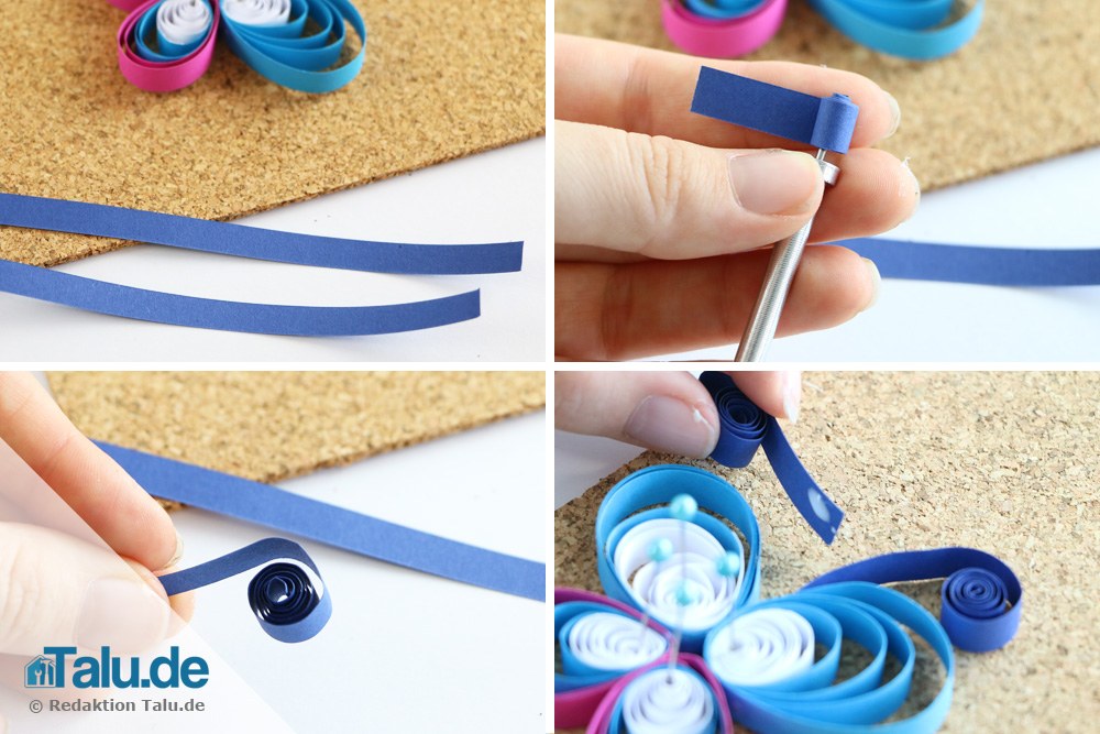 Quilling-Schmetterling