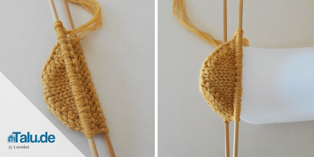 Sockenspitze stricken