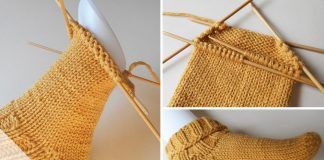 Sockenspitze stricken