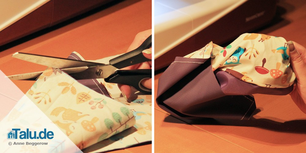 Wickeltasche nähen