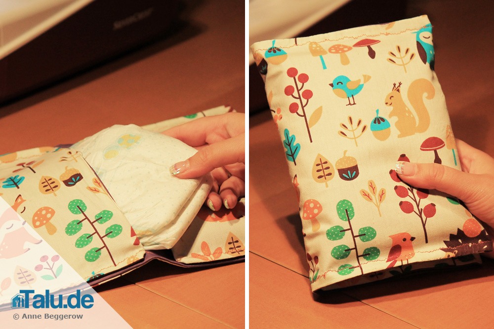 Wickeltasche nähen
