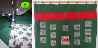 Adventskalender nähen