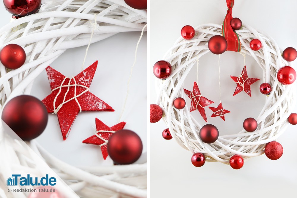 Adventskranz selber machen