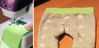 Babyhose nähen