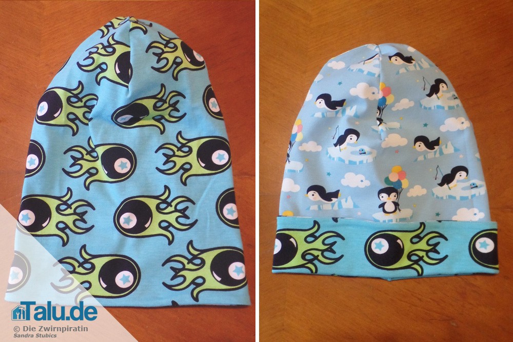 Beanie-Mütze nähen