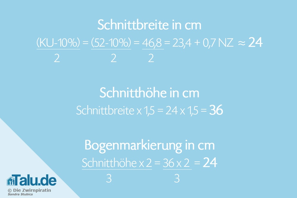 Schnittmuster für Beanie