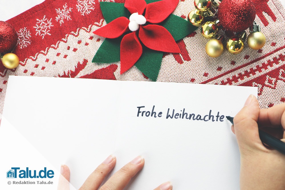 Zitate und Sprüche für Weihnachtskarten