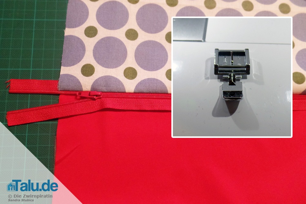 Kulturbeutel mit Taschen nähen