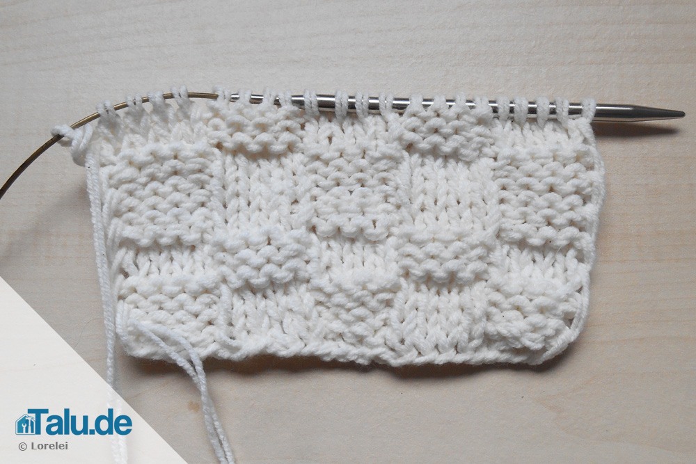 Linke Maschen stricken