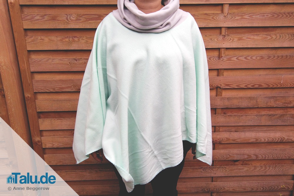 Poncho nähen