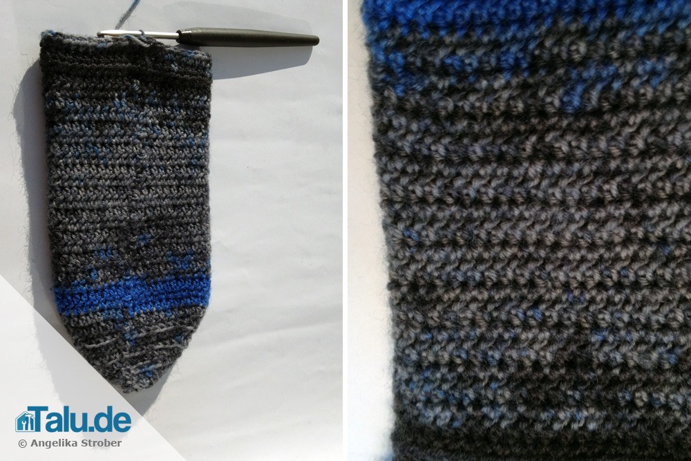 Socken häkeln