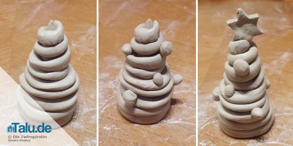 Weihnachtsbaum töpfern