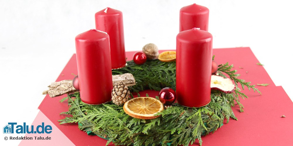 Adventsgesteck