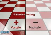Fußbodenheizung Vorteile