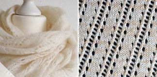 Ajourmuster stricken