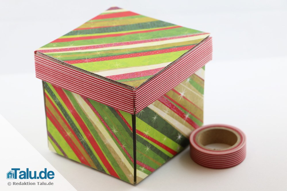 Geschenkbox basteln