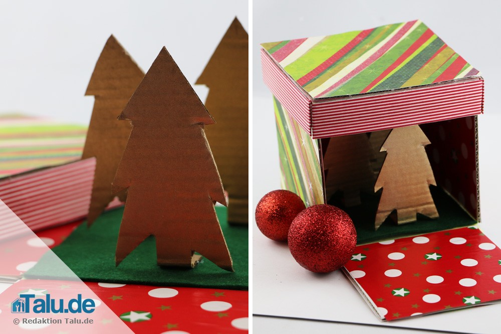 Geschenkbox basteln