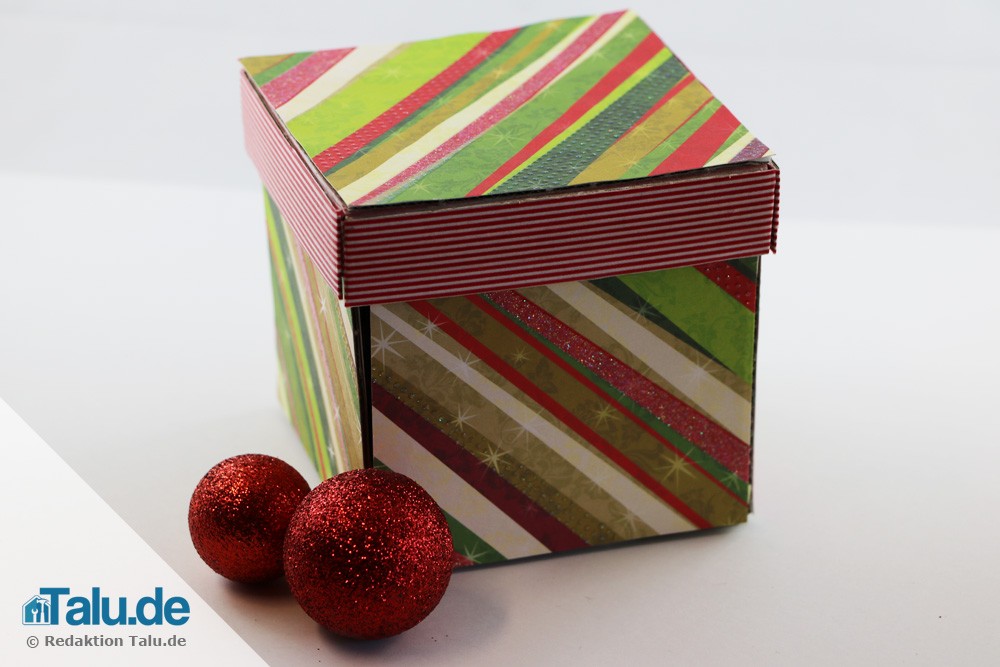 Geschenkbox basteln