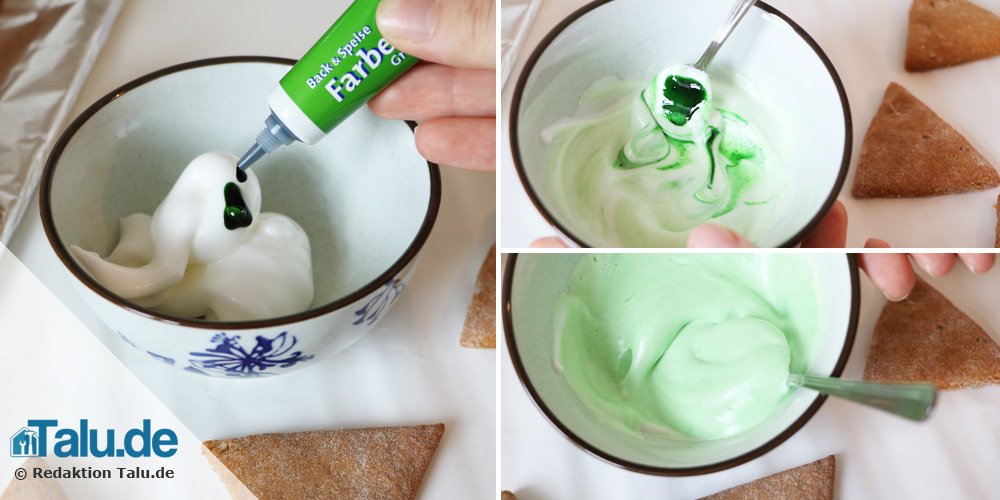 Zuckerguss färben