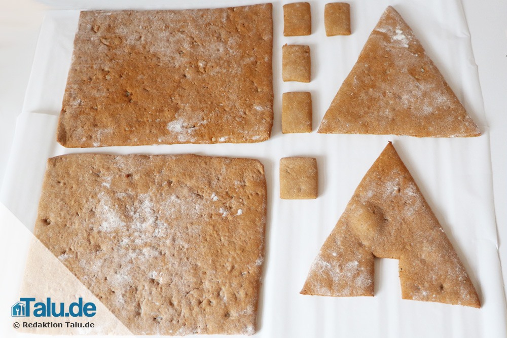 Lebkuchenteig backen
