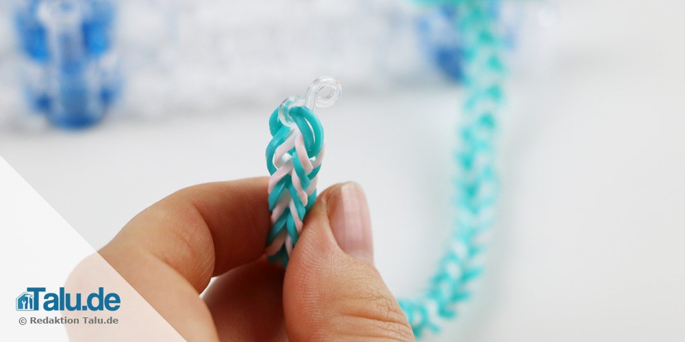 Loom Armband mit Verschluss