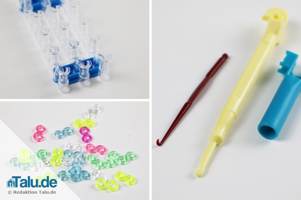 Material für Loom Bands