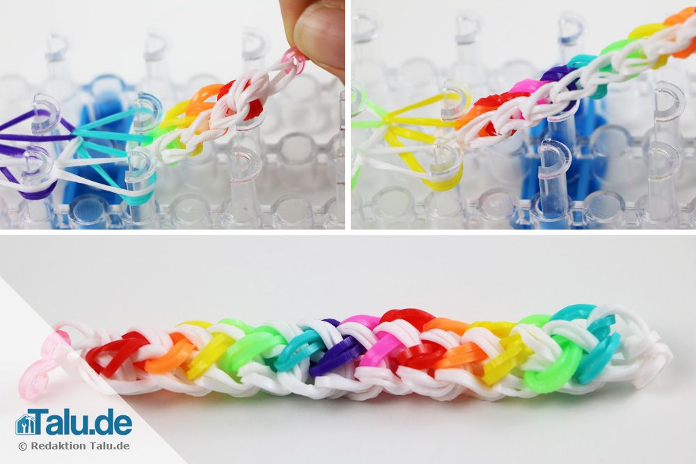 Rainbow Loom Armband