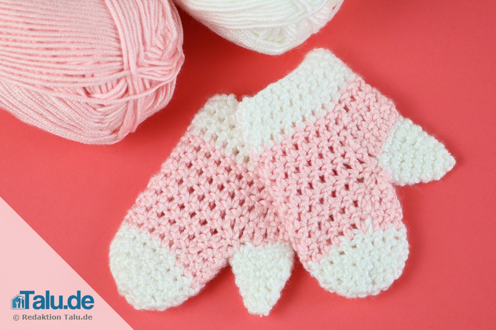 Babyhandschuhe häkeln