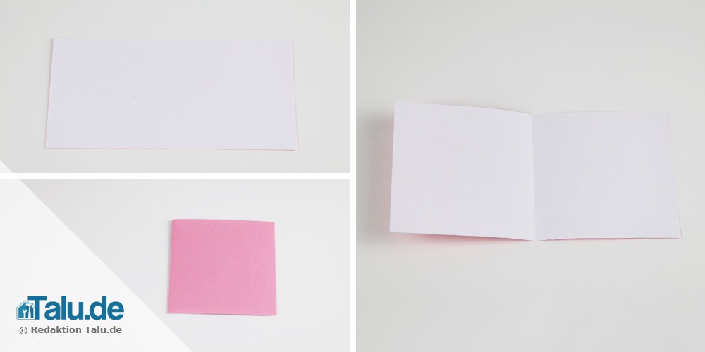 Origami Herz falten