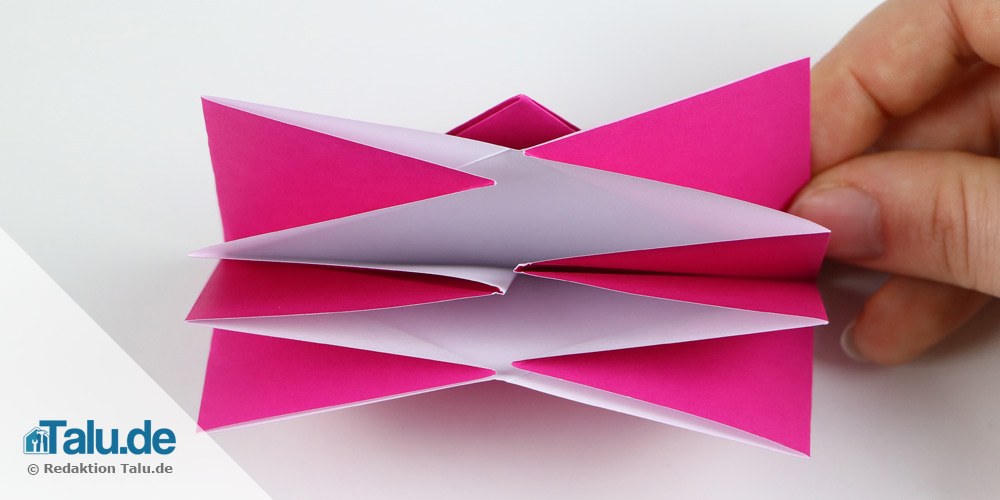 Origami Rose falten