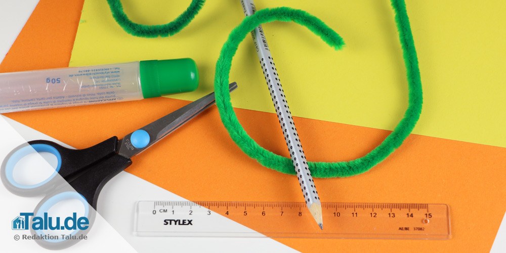 Material für eine Papierblume