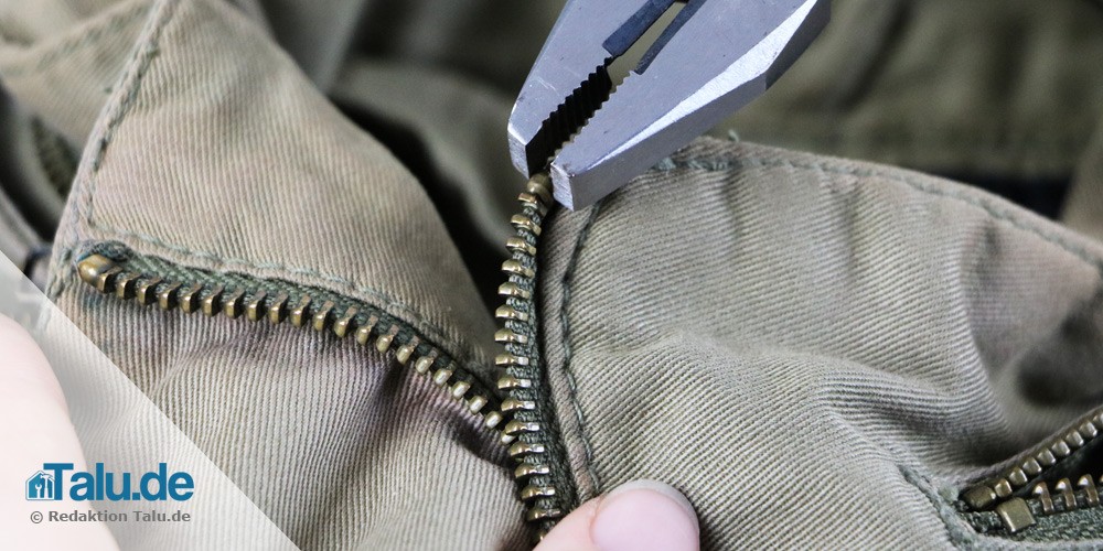 Reißverschluss Reparieren Zipper Raus - Clip Zip - So Reparierst Du