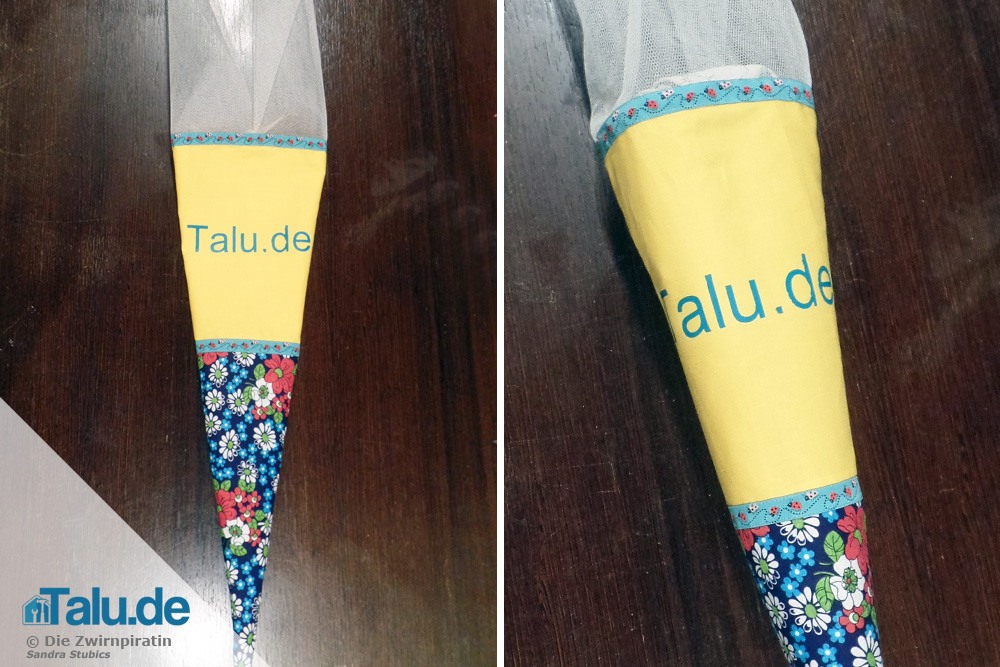 Schultüte nähen