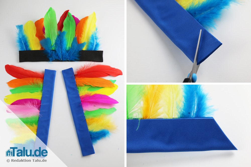Indianer-Kopfschmuck basteln