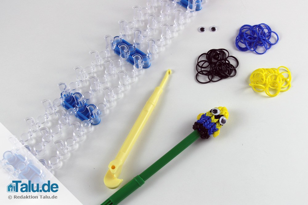 Materialien für den Loom Minion