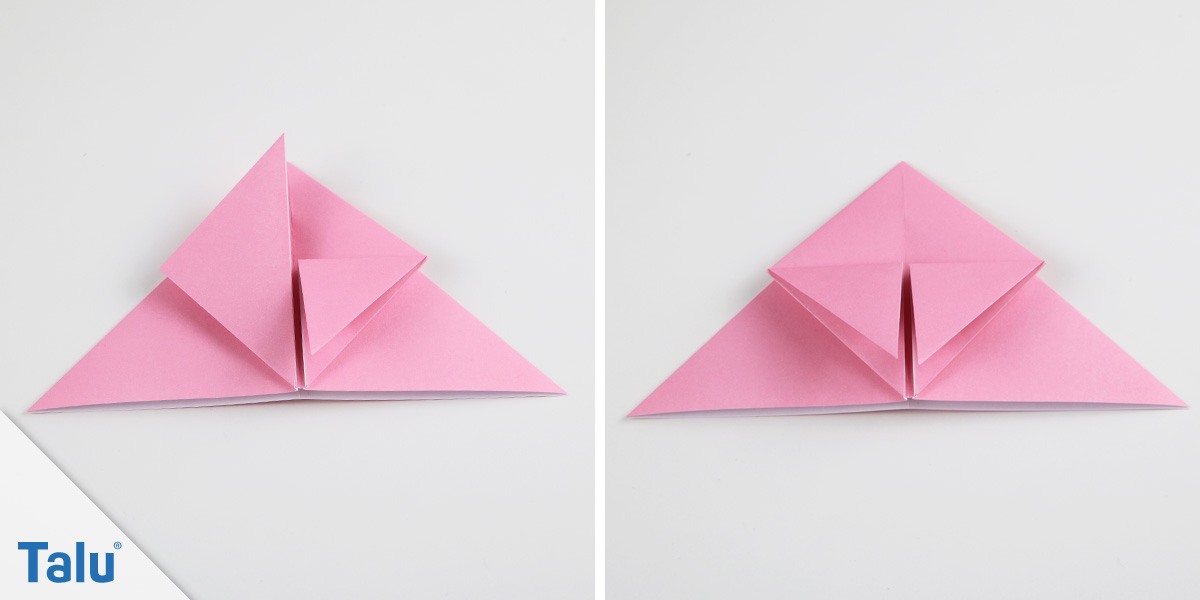 Origami-Häschen falten