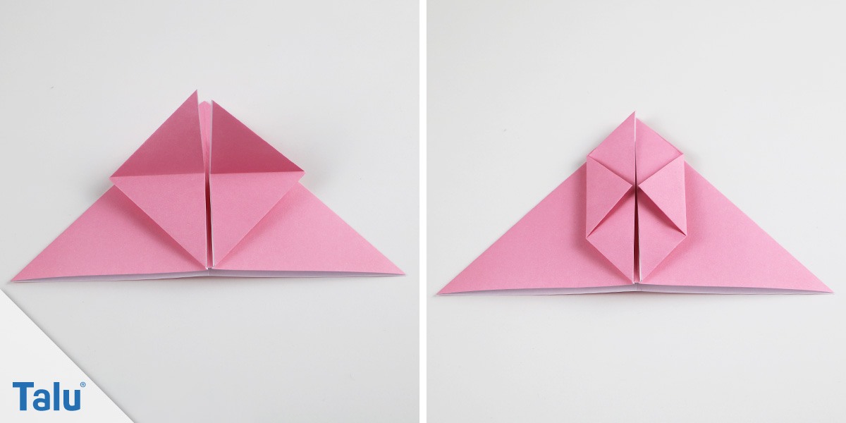 Origami-Hase basteln