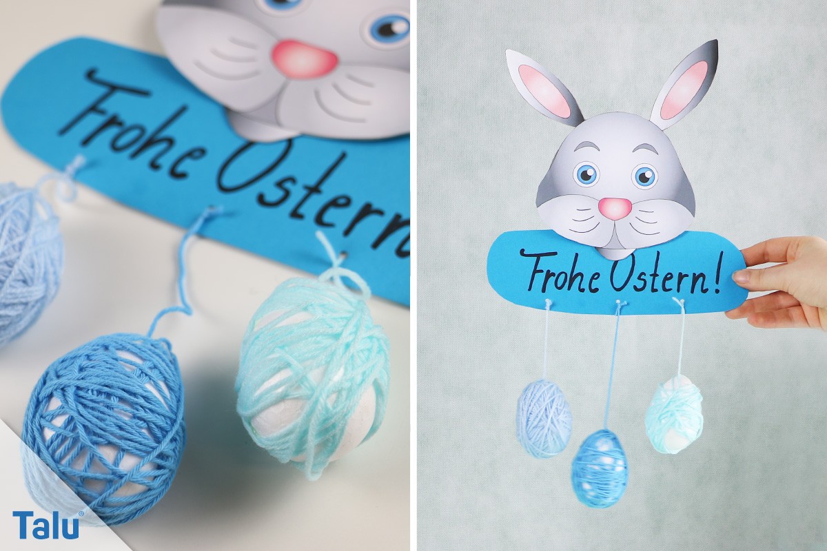 Osterhasen Basteln Aus Papier Vorlagen Diy Anleitung Talu De