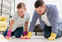 PVC-Boden reinigen