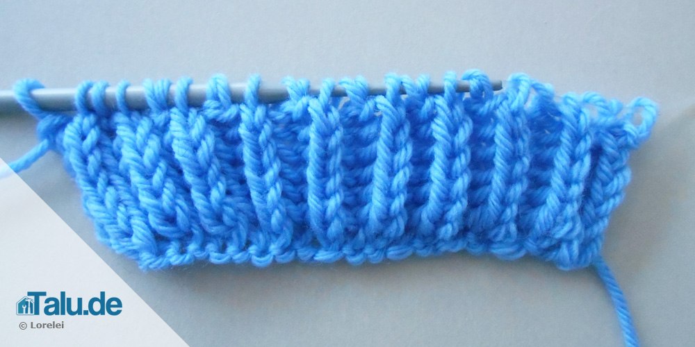 Patentmuster stricken
