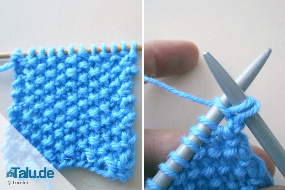 Strukturrand stricken