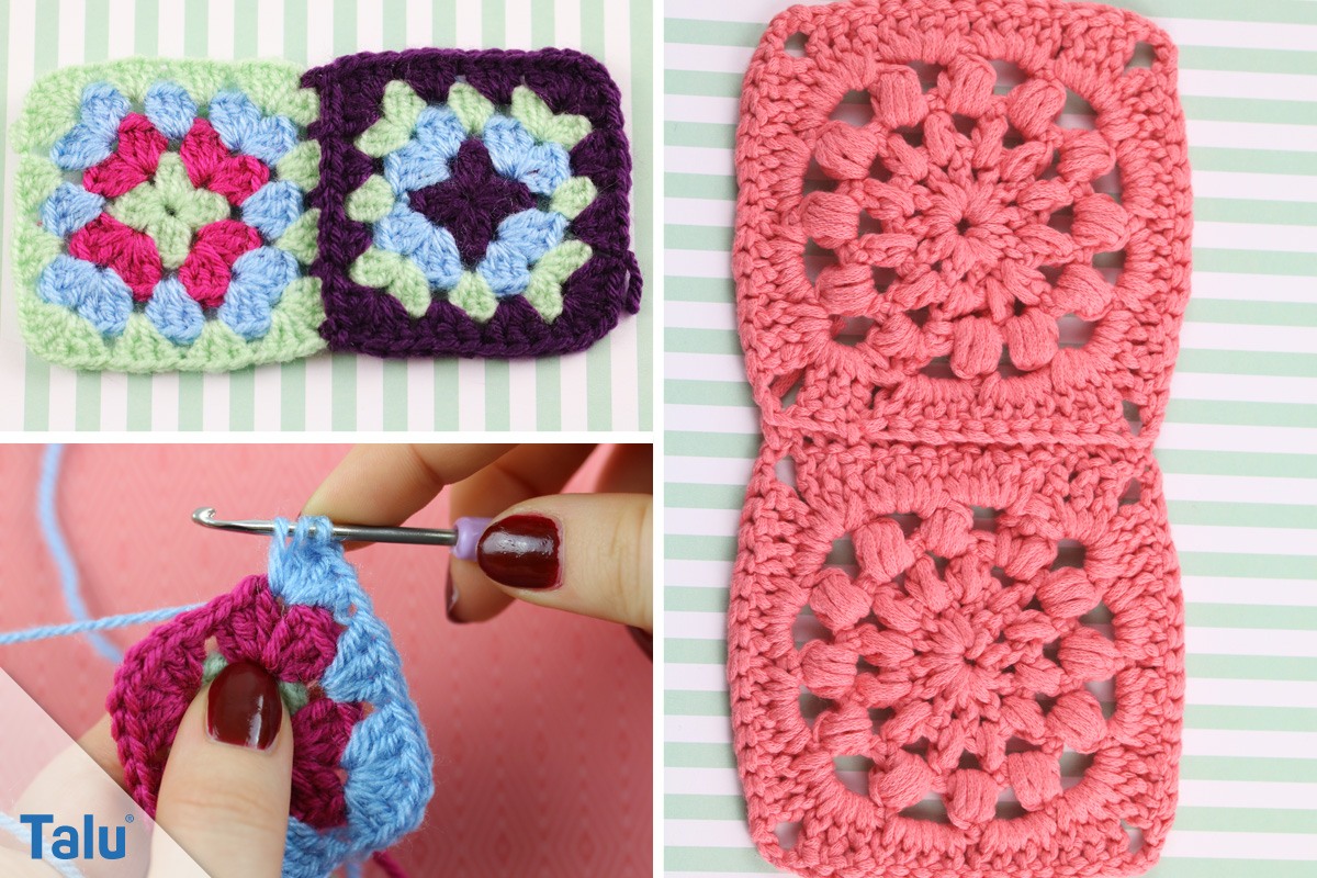 Granny Square Hakeln Im Quadrat Kostenlose Pdf Anleitung Talu De