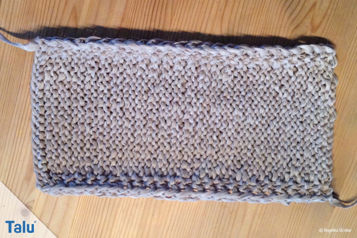 Korbboden stricken