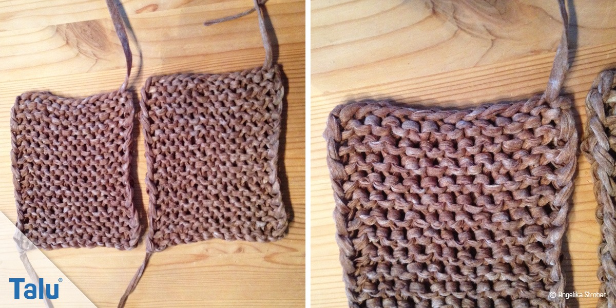 Korbwände stricken
