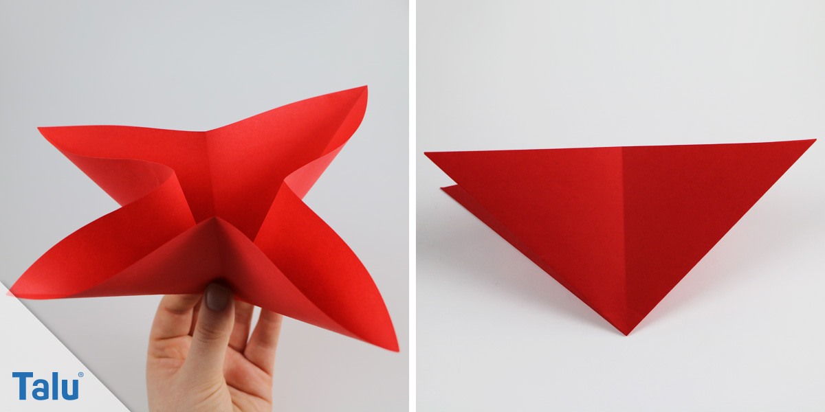Marienkäfer aus Papier basteln