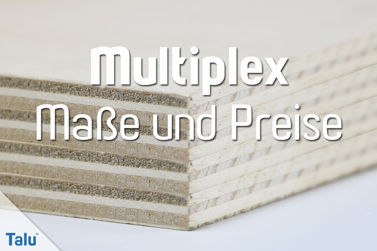 Multiplexplatten Eigenschaften Masse Und Preise Talu De